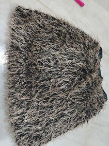 Faux Fur Mini Skirt