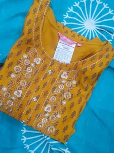 ✨ SUNSHINE YELLOW BOOTI KURTI ✨