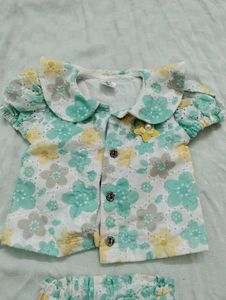 Beautiful Co-ord Set For 1 Yr Baby Girl