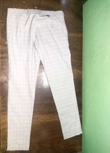 Checked Dress Pants