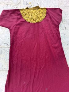 Embroidered Gown
