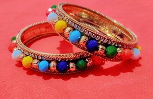 Multi Colour AD party wear kada