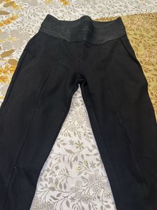 Zara High Waisted Jeggings With Elastic Waistband
