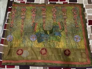 Olive Partwear Saree