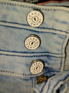 Acid Wash Denim Jeans