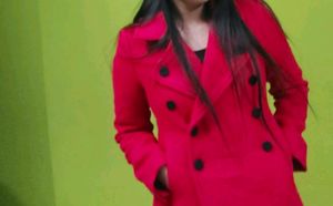 Red Warm Blazer Good Looking