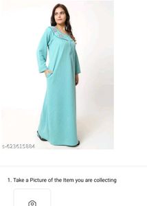 Comfy Plaid Nightgown (AR)