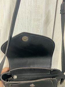 Stylish Black Crossbody Bag