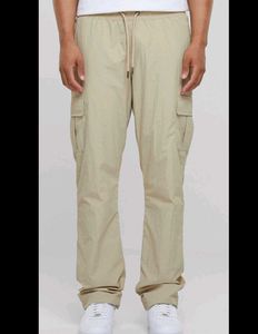 ZUDIO Branded Beige Cargo Joggers Pant