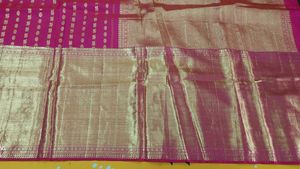 Pink &amp; Gold Kanjivaram Saree