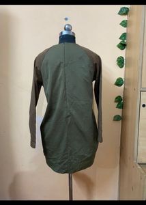 Olive Green Tunic Dress