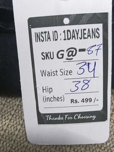 G@87 Size-34 (Sale) Latest Ladies high waist Jeans