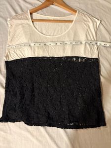 Beautiful Black And White Top