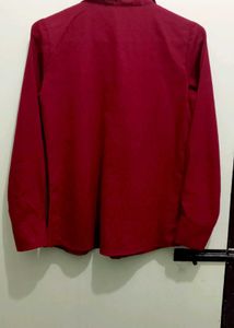 Chic Maroon Shirt by Selvia