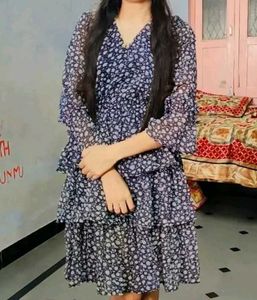 Floral Print Mini Dress