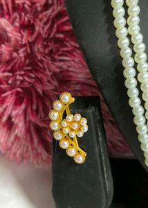 Pearl Necklace and Earring Set never regret
