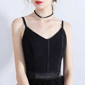 Black Belt Tiered Tulle Dress