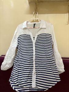 Striped Button Down Shirt 👕