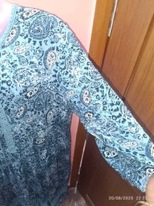 4xl  Paisley Print Dress