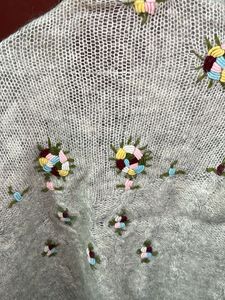 Floral Embroidered Cardigan