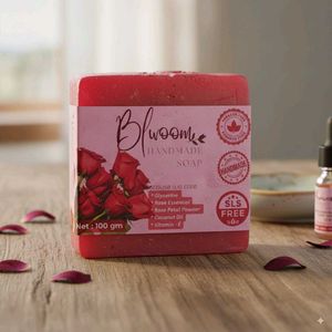 Bloome Rose Handmade Soap Pack Of-  5