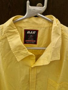 Yellow Casual Sunmer Shirt