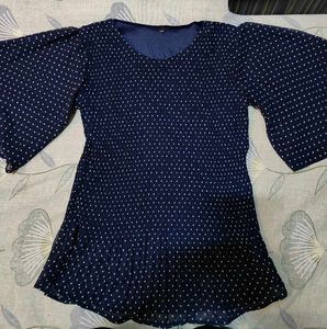 Polka Dot Blouse Top