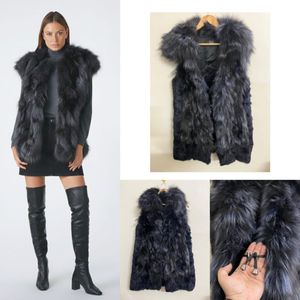 Fur Trim Vest