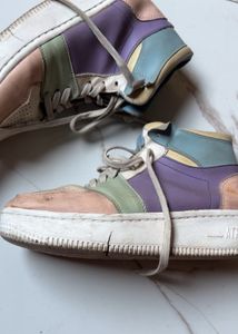 Colorful 8 size High-Top Sneakers