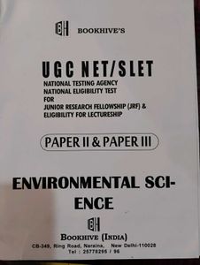 NTA-UGC NET Environmental Science