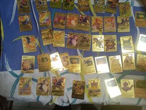 Gold Pokemon Cards