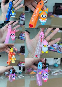 Stationary Cute Penguin Keychain