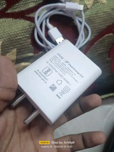 Vivo 44watt Flash Charger Original With Cable