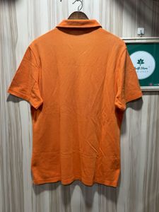 Burberry London Orange Polo TShirt
