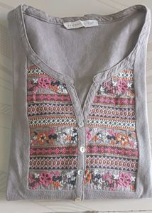 Embroidered Top