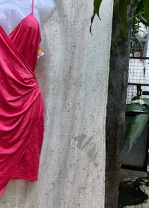 I. Pink Mini Dress