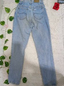 Lee High Waist Blue Denim Jeans 👖