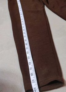 Korean Styled Brown Drawstring Sweatpants