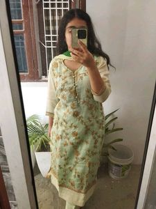 Elegant Embroidered Suit Set