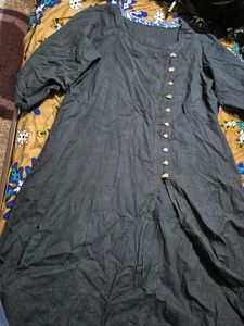 Elegant Black Kurta