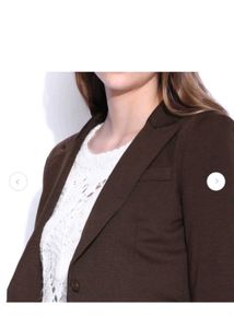 Deep brown 🟤 Blazer For Office Wear