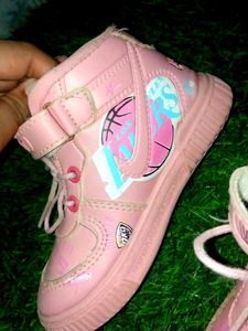Pink Nike-inspired Sneakers