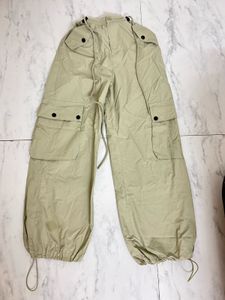 Beige Cargo Pants