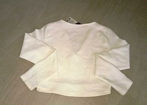 Stylish White Crop Top