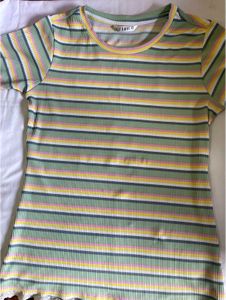 Ribbed Striped T-Shirt