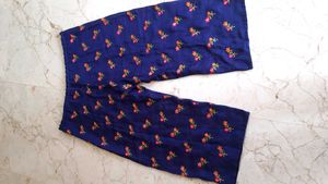 High-low Dress With Plazzo Pant