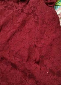 Maroon Top