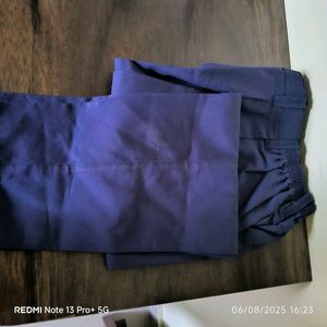 Blue School Uniform Pant