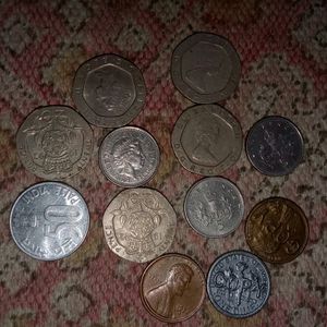 All Pence And Pound Coins