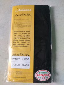 Anfanna Black Pantyhose Stockings